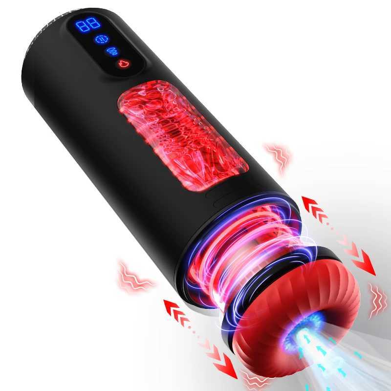 Penetrative Vaginal Sex Real Piston Thrusting Up Down Deep Throat Oral Sex Sucking Sex Toys for Men Masturbation CupXJ250113