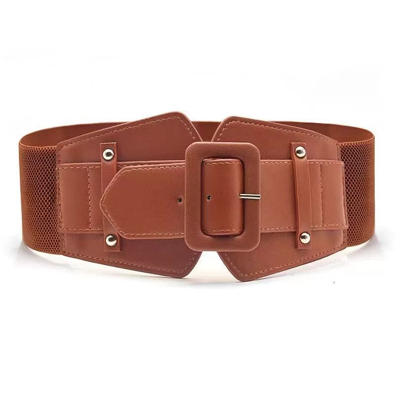 Belt Women Decorative Wide Elastic Waistband With Dresses Sub Simple Peplum Corset Fashion Waist Decoration