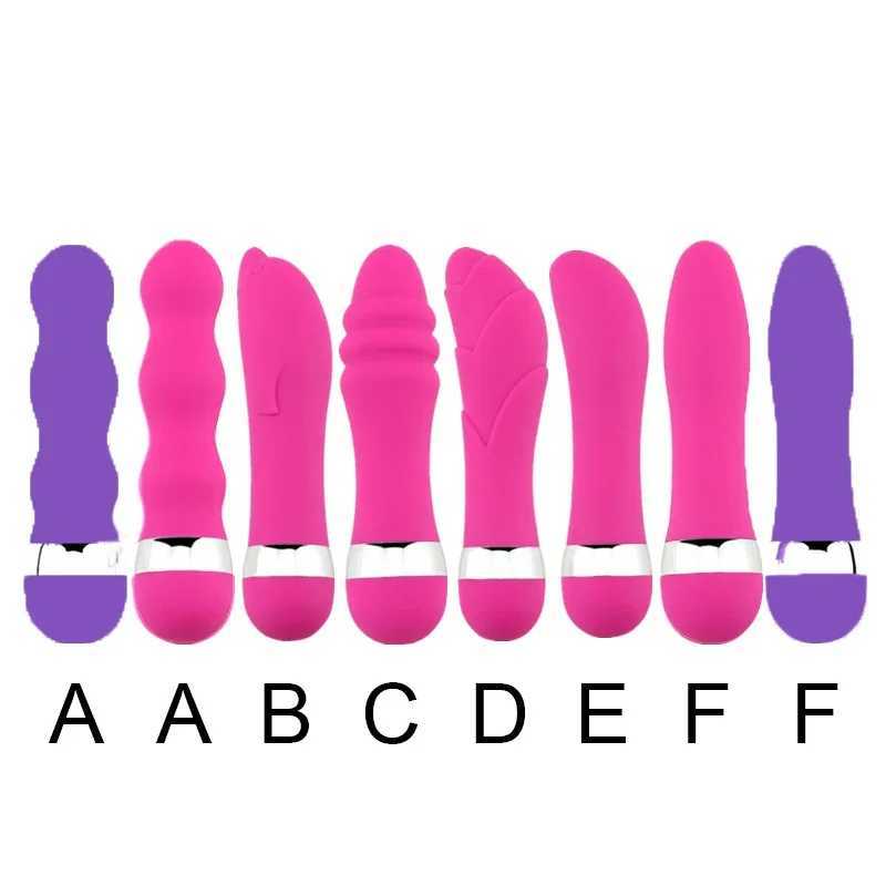 Mini G-spot female vaginal dildo vibrator anal plug sex toy 18 female intimate products store W250319