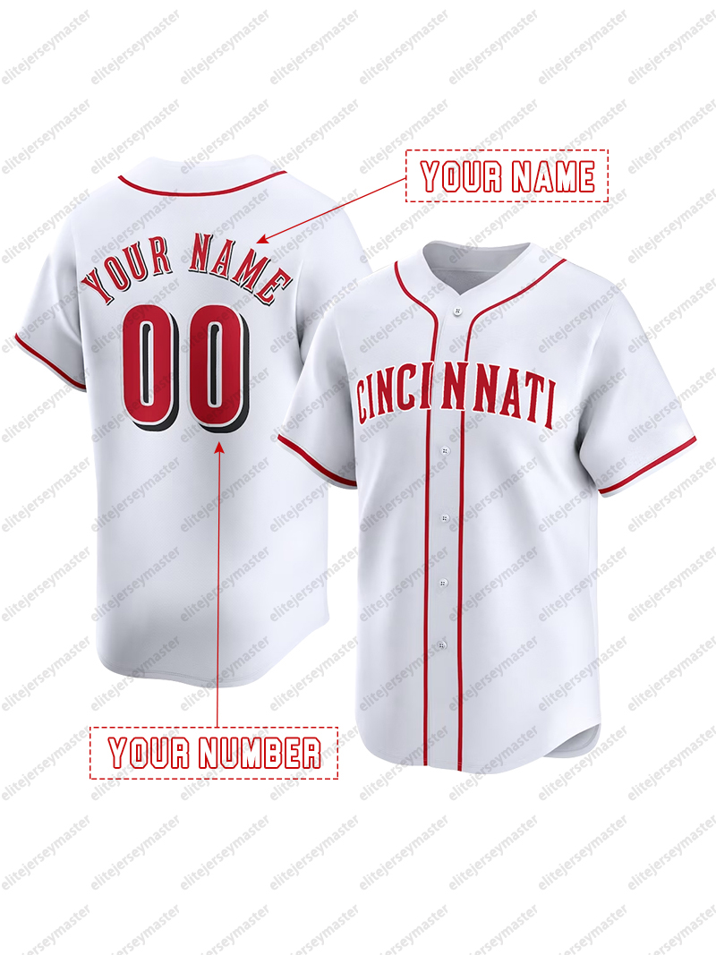 Elly De La Cruz Custom Baseball Jersey Ken Griffey Jr. Stitched Personalized Customized Jerseys Custom Any Number Name