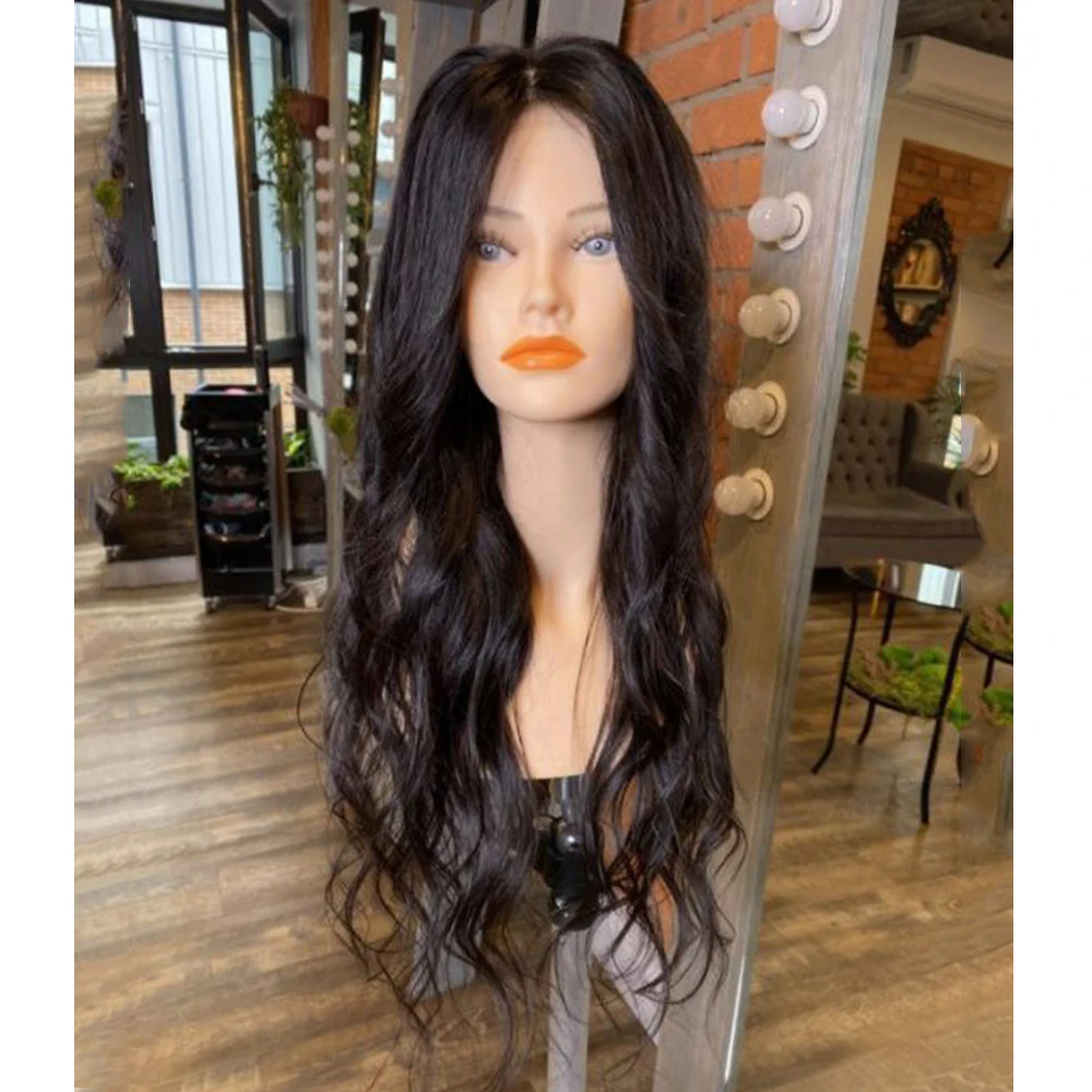 Silk Base Real Human Wavy Hair Topper 15x16cm Silk Top Hair Piece Best for Hair Loss Thin Hair Cover Top Head Area for loose wave Hair toupee women na