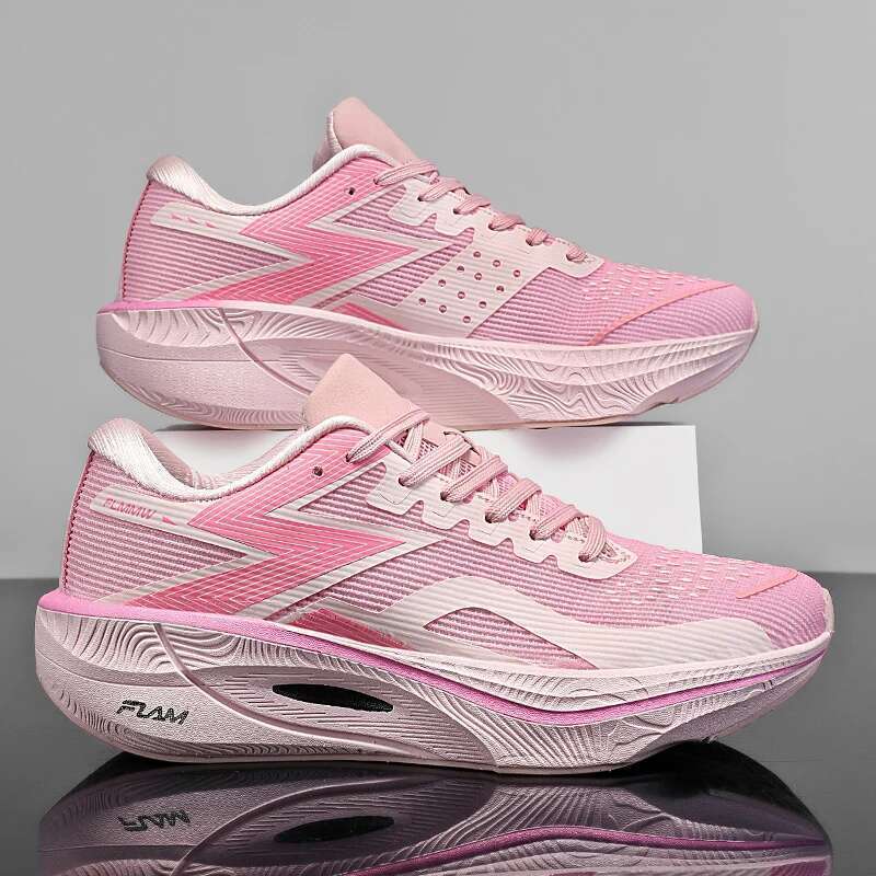 Carbon Plate Marathon Men Sports Running Shoes Air Cushion Lightweight Women Athletic Gym Sneakers Hiking Jogging Footwear Male