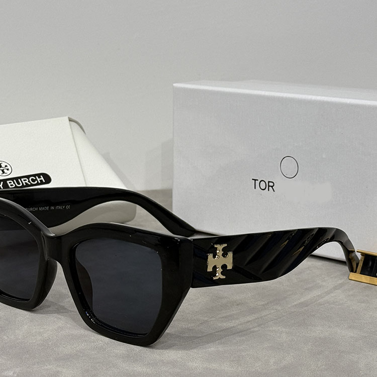 TY7187U Sunglasses Women Luxury Designer Eyeglasses Stylish Irregular Black/White Sunglasses with Box