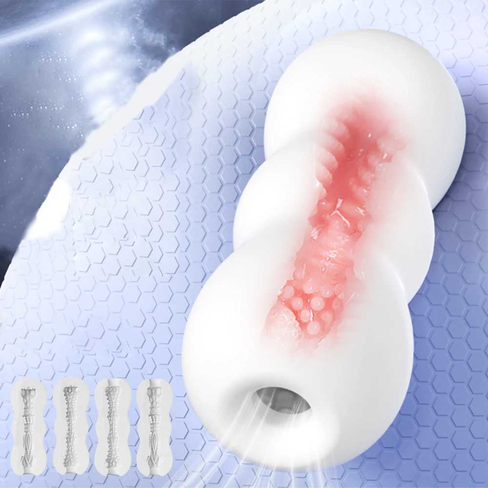 Male Masturbator Cup Soft Pussy Sex Toys 3D Realistic Vagina Adult Endurance Exercise Sex Products Vacuum Pocket Cup for Men 18+XJ250113
