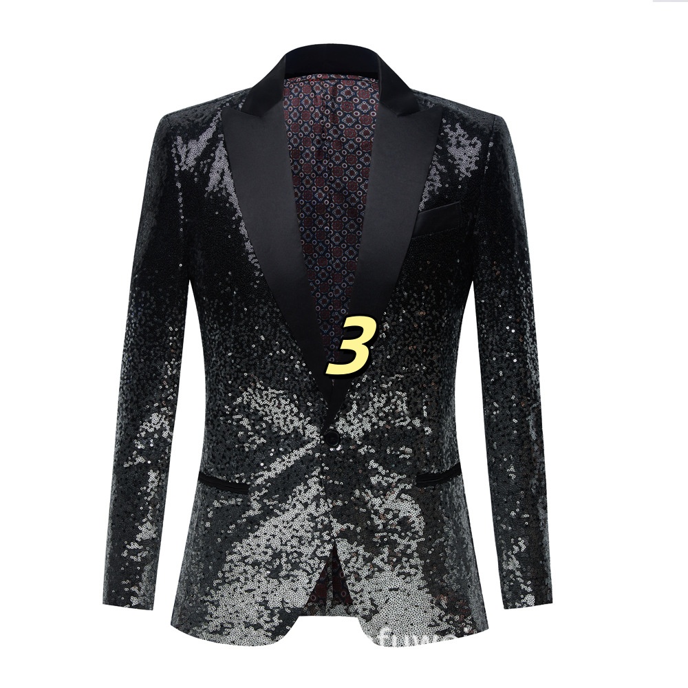 A5--Autumn k1364 Jacket for Middle-Aged Men - Fashionable Single-Breasted Top