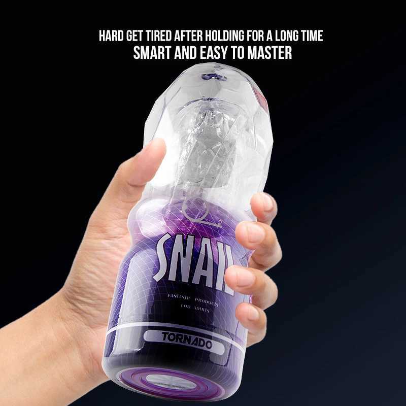 Transparent Male Masturbation Cup Transparent Vagina Soft Pocket Cat Adult Endurance Exercise Male Masturbation Sex ToyXJ250408