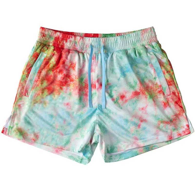 Bodybuilding Shorts Men Summer Running Sport Gym Breathable Mesh Bermuda Boxing Training Male Quick Dry Beach Pants X250113