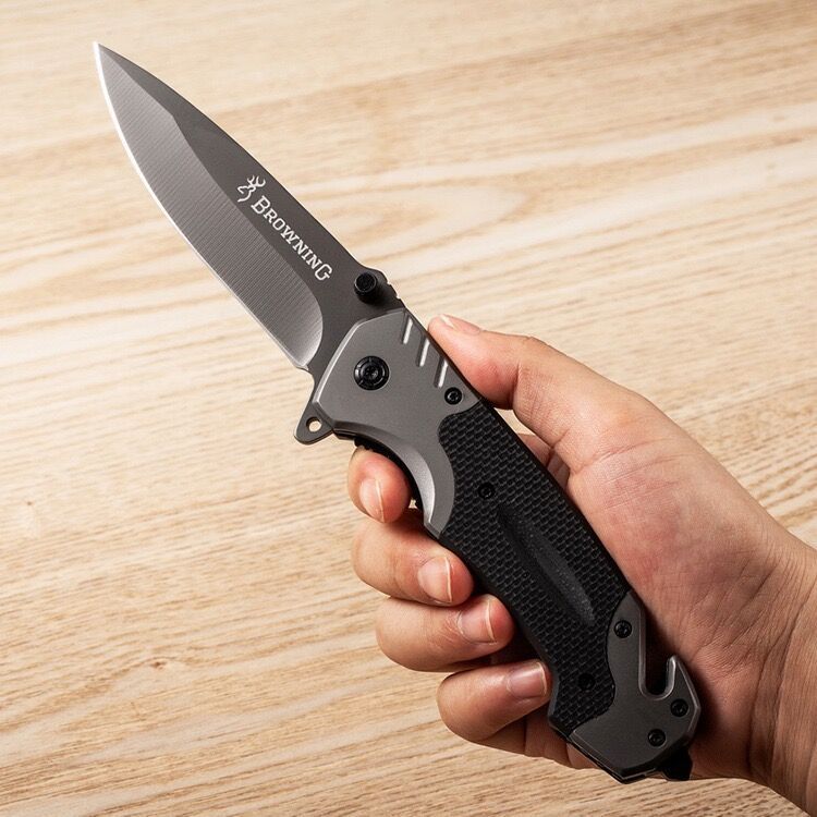 High Hardness Stainless Steel Folding Knife for Outdoor Camping Survival and Everyday Carry