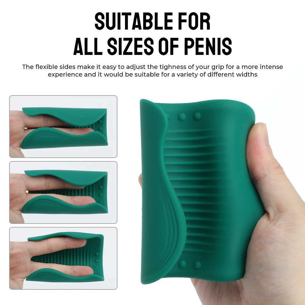 Free Size Male Masturbator Spikes Vibrators for Men 18 Penis Enlarger Cock Ring Glans Sucker Exerciser Sex Toys AdultsXJ250113