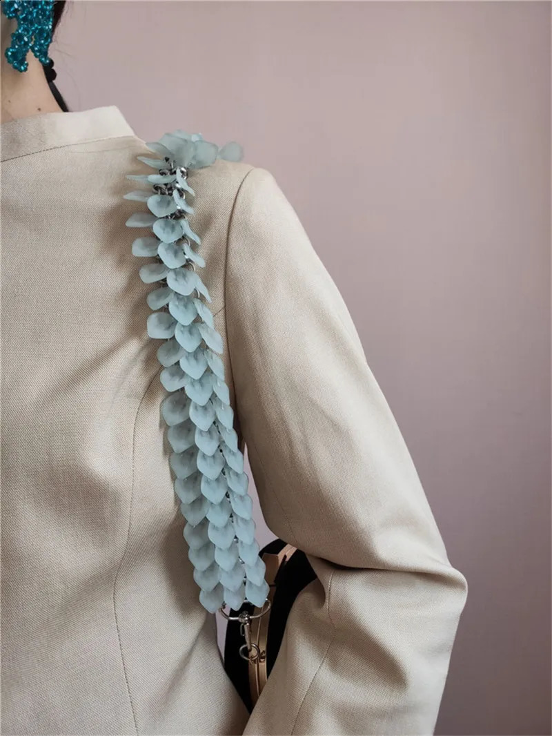 ly updated jelly colored womens acrylic resin chain bag with easy to match shoulder bag accessories for women 250109