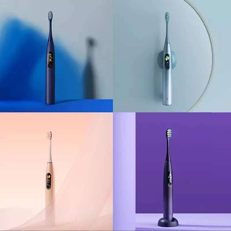 Sonic Electric Toothbrush Whitening Teeth vibrator Wireless Brush 40 days Ultrasonic Cleaner Smart APP WIFI Check
