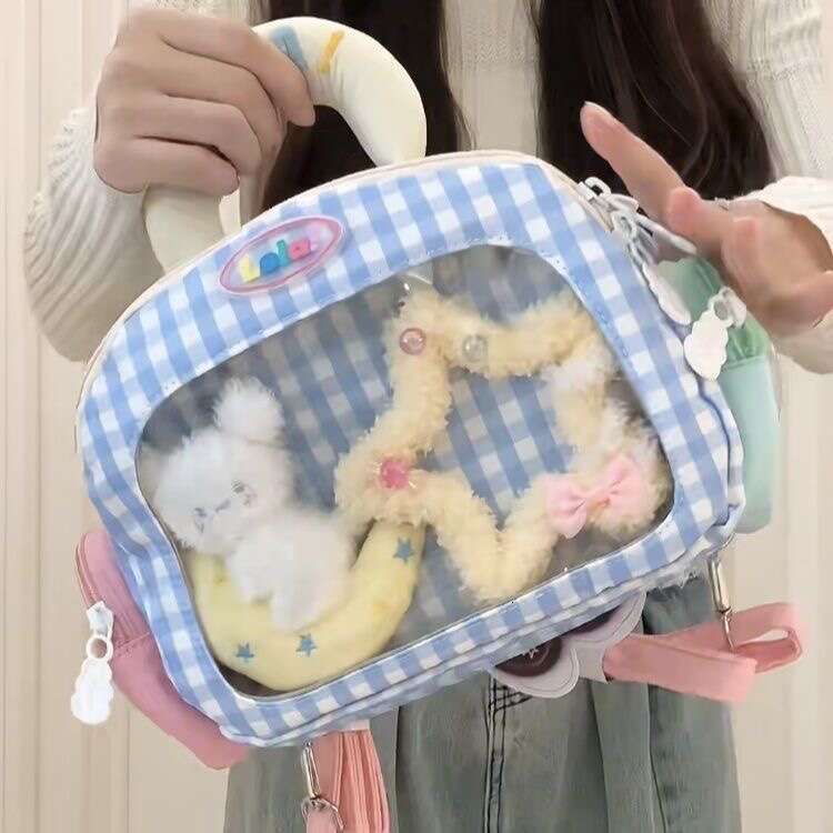 2025S Designer S New Model Ins Mini Bar Girl Travel Cute Pain Bag College Student Backpack