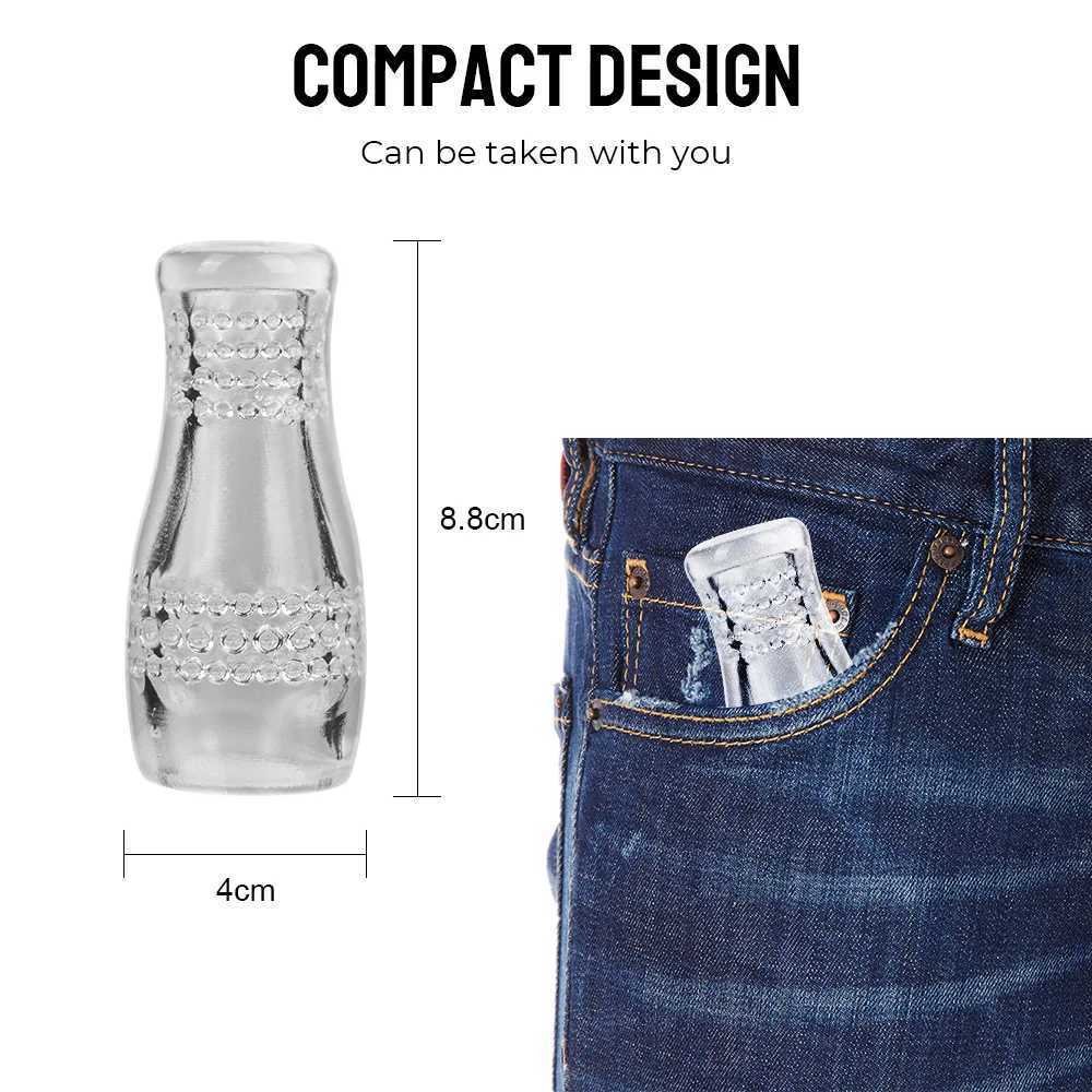 88mm Small Male Masturbator with Mesh Artificial Vagina Suitable for Male 18 Penis Suction Cup Suction Cup Suction Cup Penis Exerciser Delay Sex ToyXJ