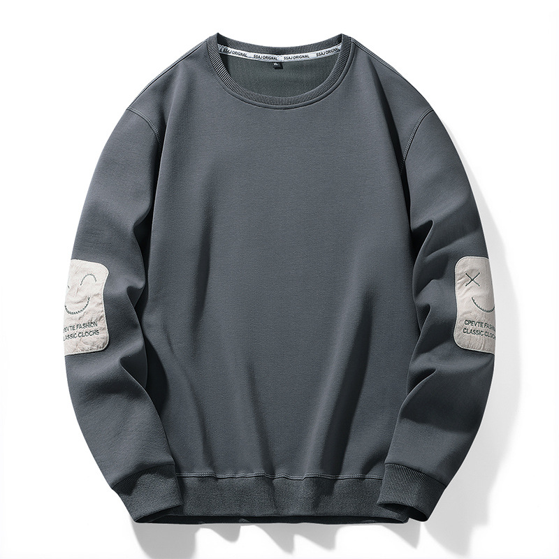 L01121 Round neck sweatshirt for men autumn loose casual all-match pullover sweatshirt