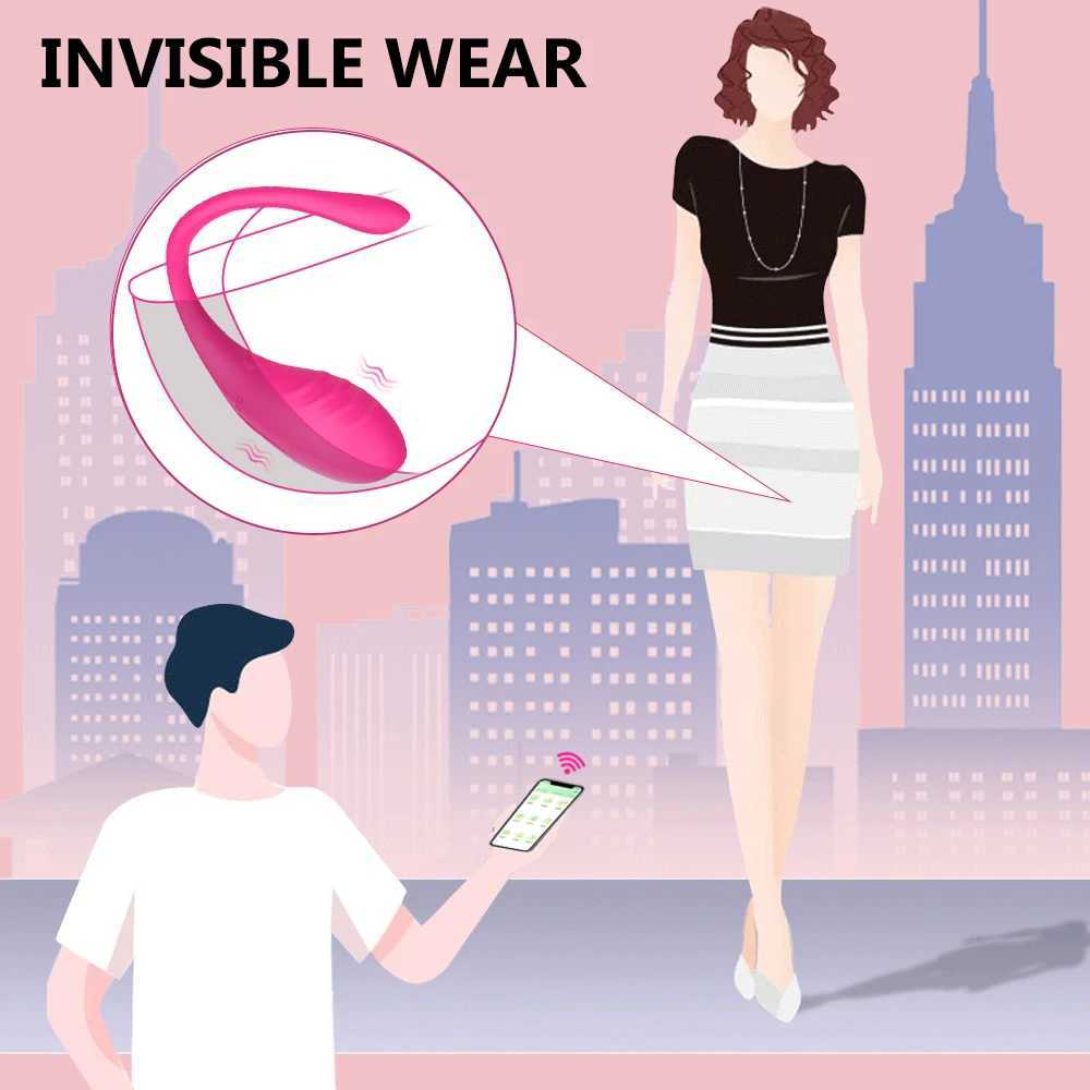 Wireless Control Vibrator APP Remote Control Dildo Panties Wear Vibrating G Spot Clit Stimulator Massager Sex Toys for Women W250319