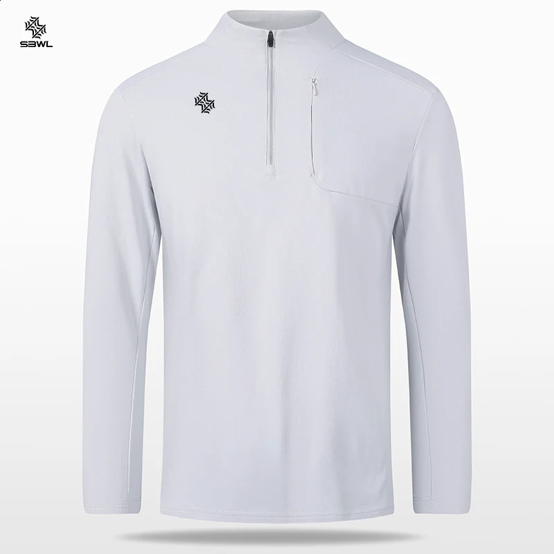 SBWL spring high quality outdoor sports running cycling mountaineering long sleeve Tshirt lining base shirt Tops 250113