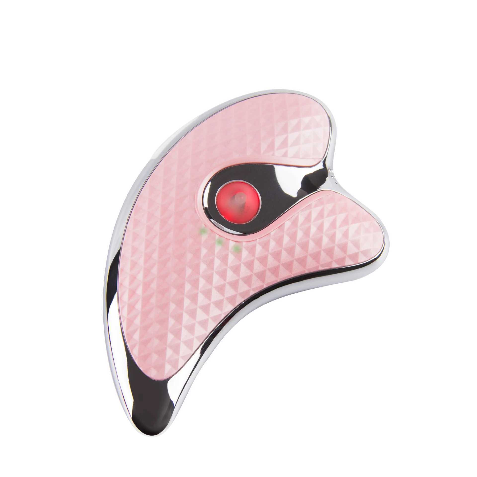 Electric Gua Sha Face Massager Microcurrent Heated Vibration Facial Scraping Tools Wrinkles Double Chin Skin Face Lifting DeviceXJ250113