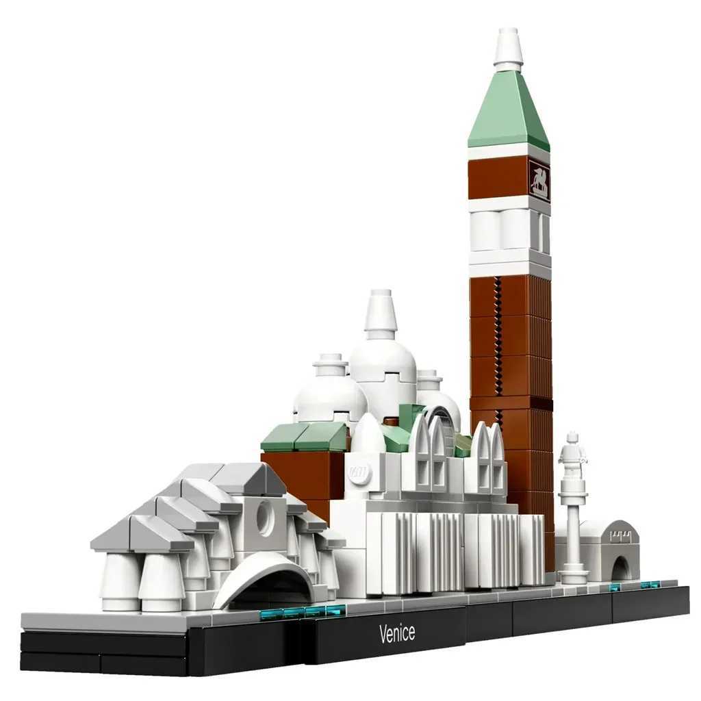 2023 New Creative 21026 Venice 21027 Berlin Architecture Building Blocks Bricks Toys For Adults Kid Art Home Decoration GiftXJ250113