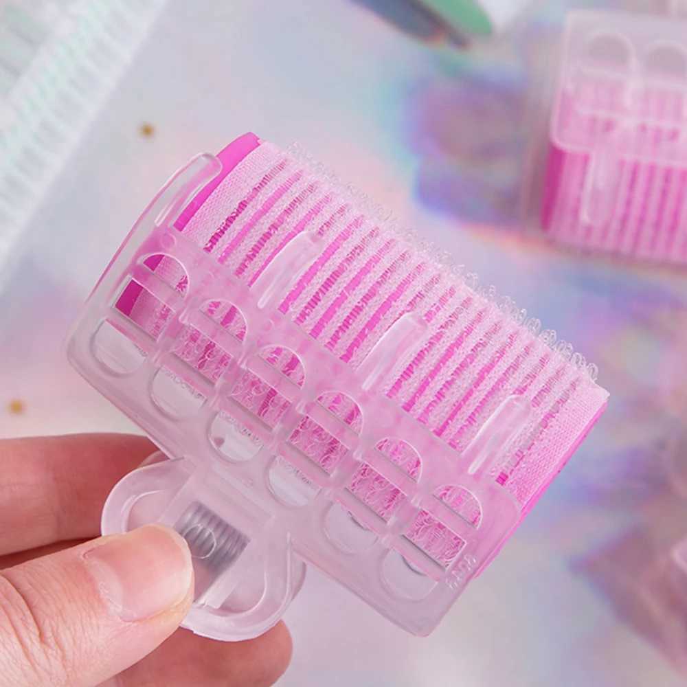 3 pieces/set pink selfie curler lazy curler iron self-service curler no hot hair bangs curler styling tool W250113