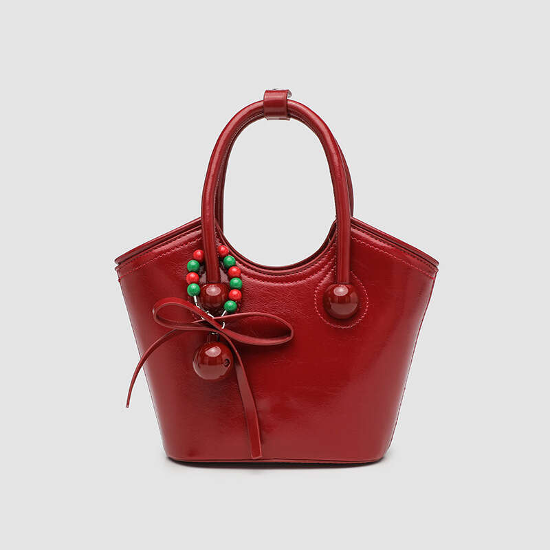 Cherry Love Handbag for Women 2025 New Design Sense Tote Small and Versatile Fashion Single Shoulder Crossbody Bag