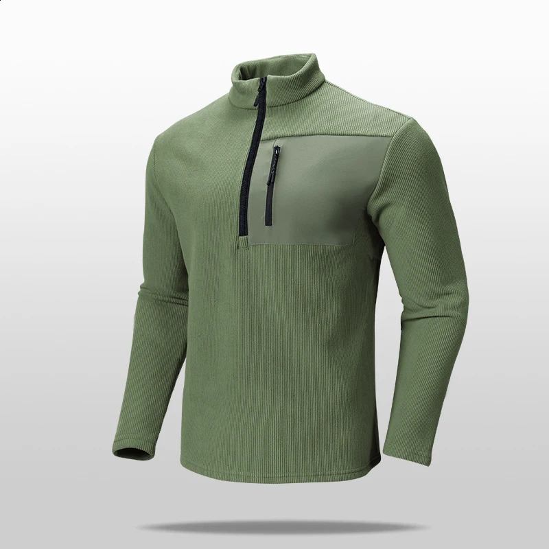 SBWL Autumnwinter high quality men autumn and winter outdoor sports skiing running cycling with warm long sleeve Tshirt 250113