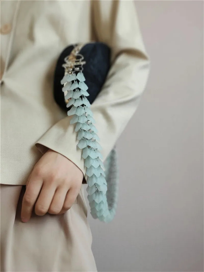 ly updated jelly colored womens acrylic resin chain bag with easy to match shoulder bag accessories for women 250109