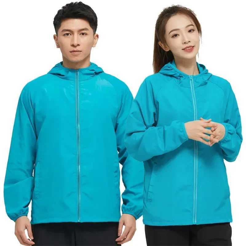 Mens Hiking Jackets Waterproof Women Sun Protection Windbreaker Camping Climbing Outdoor Coat Unisex Portable Clothes X250113