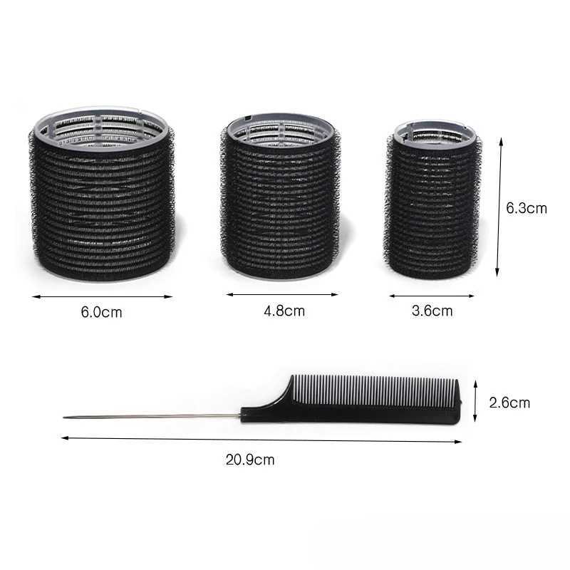 Curler does not harm hair. Magic curling iron natural curling iron no heat bangs self-adhesive hook and loop DIY styling tool W250113