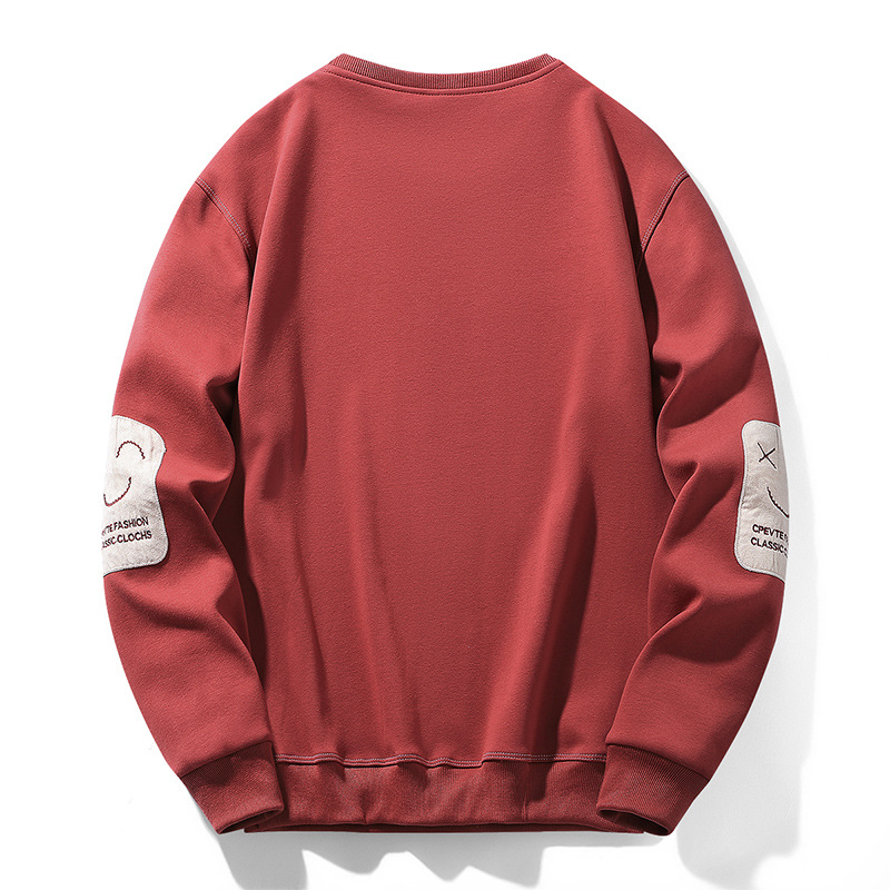 L01121 Round neck sweatshirt for men autumn loose casual all-match pullover sweatshirt