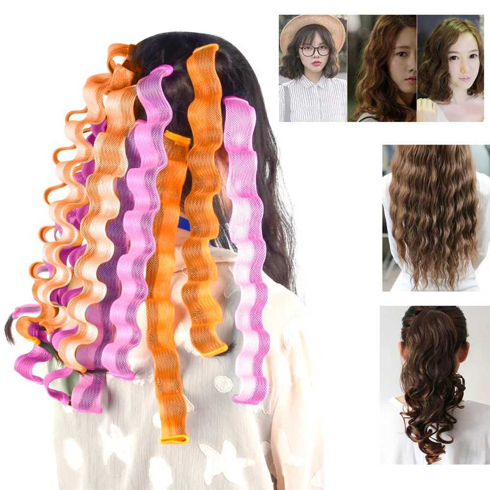 Harmless Soft Hair Curlers Heatless DIY Magic Wave Curlers Curler Accessories Curler Non Thermal Curler W250113