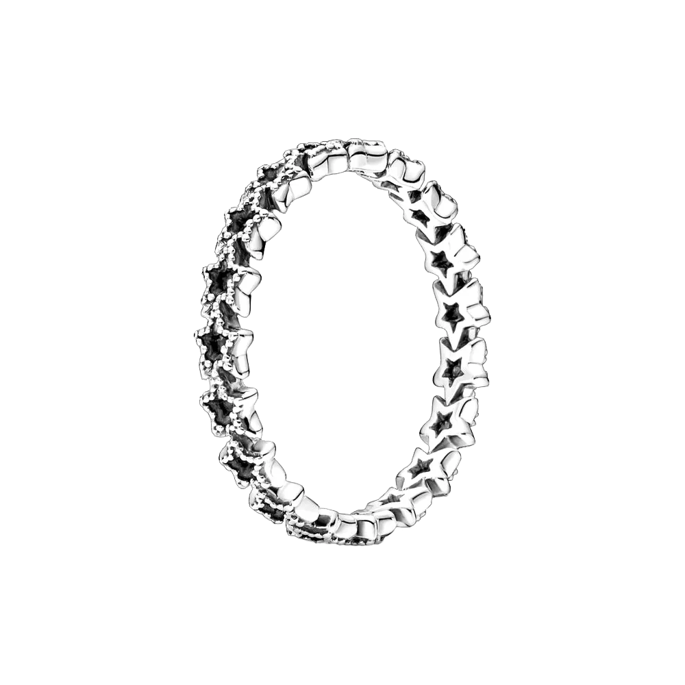 Charming Woman's Adjustable Fitted Ring Featuring a Classic Wishbone Design Accented by Glittering CZ Stones