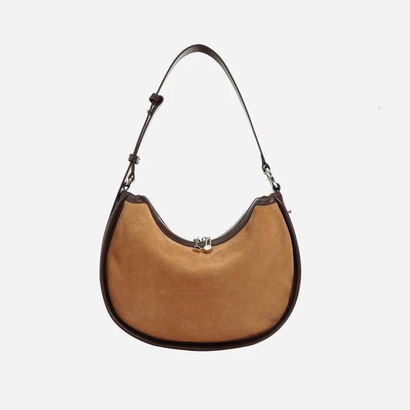 Classic Design Crescent 2024 New Leather Premium Shoulder Underarm Bag Fashion Versatile Women