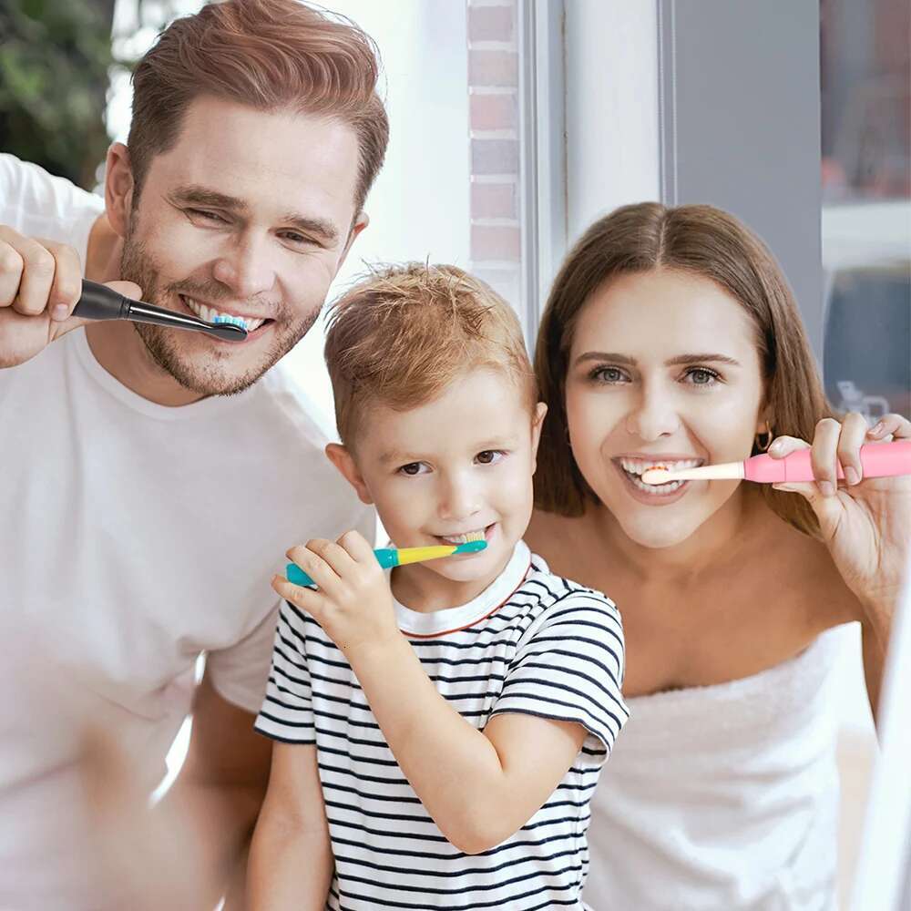 Fairywill Family Electric Sonic Toothbrush FW-507 USB Charge Rechargeable Waterproof Cleaner Smart Timer Electronic Tooth Brushe