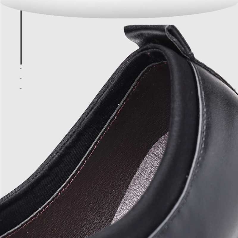 Men Dress Shoes Slip Formal Suit Wedding Shoes for Male Wedding Office Work Shoes Slip Loafers Elegant Man Dress ShoesXJ250113