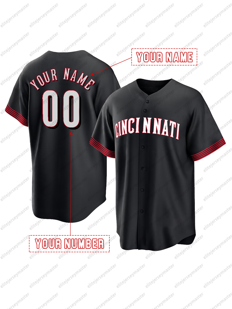 Elly De La Cruz Custom Baseball Jersey Ken Griffey Jr. Stitched Personalized Customized Jerseys Custom Any Number Name
