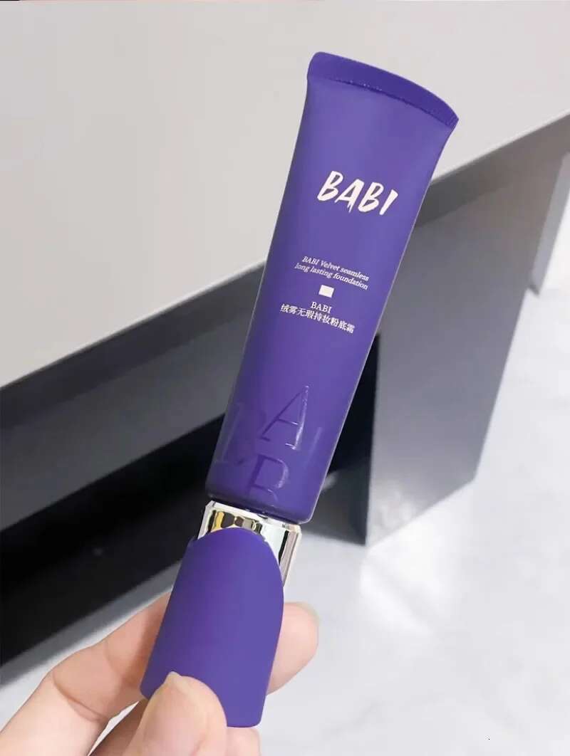 Original BABI Liquid Foundation Cream Veet Flawless Holding Makeup Full Coverage Concealer Brighten Matte Beauty Cosmetics