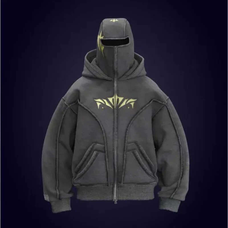 2025 Cool New Autumn/Winter Trendy Brand for Men and Women, Loose High Street Y2K Hoodie