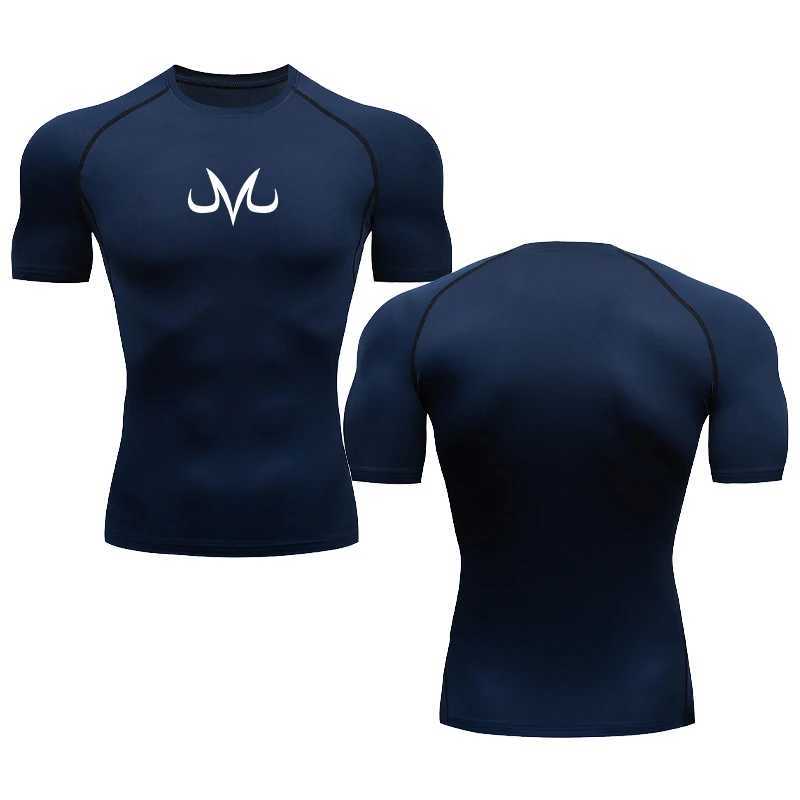 2024 Anime Aesthetic Compression T-shirt Men Fitness Sport Quick Dry TShirts Tight Gym Tops Tee Summer Undershirts Tracksuit X250113