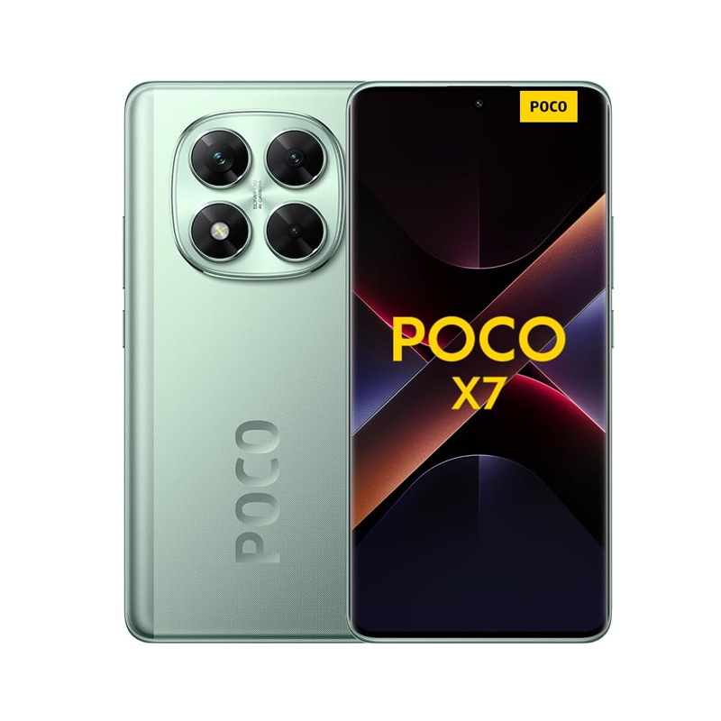 POCO X7 Global Version Smartphone Dimensity 7300-Ultra 6.67 1.5K AMOLED Curved Display 45W Turbo Charging NFC