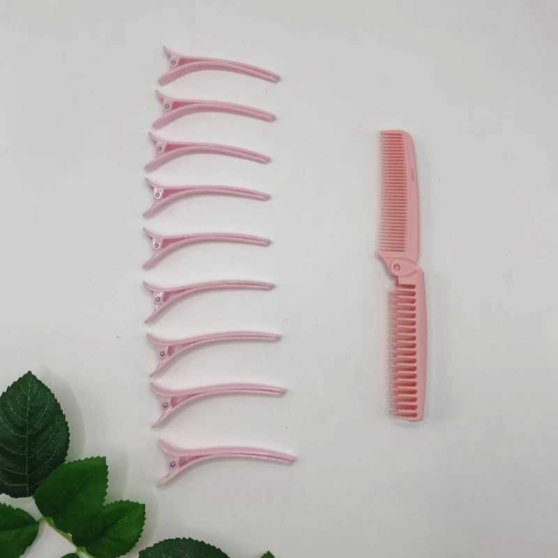 19 self-adhesive curly hair rolls with fluffy bangs suitable for daily use W250113