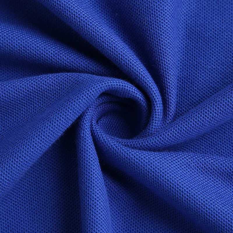 High Quality Dropshipping polo shirt short sleeved mens summer casual table tennis black navy blue office uniform solid polo De Hombre 3XL T250113