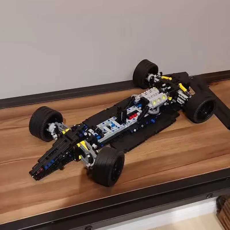 Technical John Player Special Formula 1 Classic Racing One Generation Legend Racer Building Blocks Models MOC Bricks ToysXJ250113