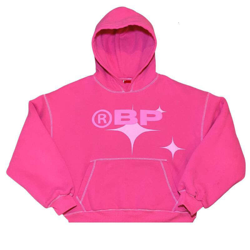 2025 New Winter Y2K Street Wear Men's and Women's Hoodies Trendy Brand Pink Letter Foam Sweet Spicy Girl Loose Hoodie