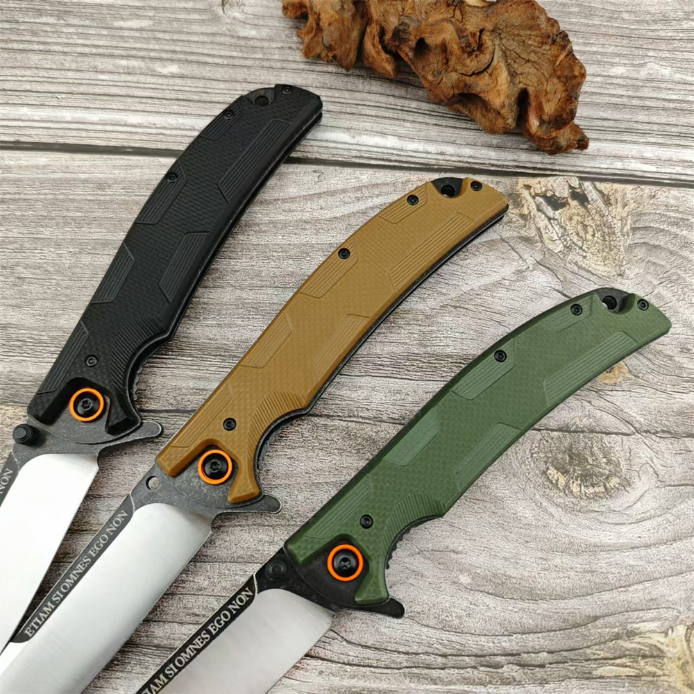 Portable Tactical EDC Pocket Folding Knife D2 S Blade G10 Handle Hunting Outdoor Bushcraft Rescue Survival Utility Tools 3300 3200 535 15535 940 3400-