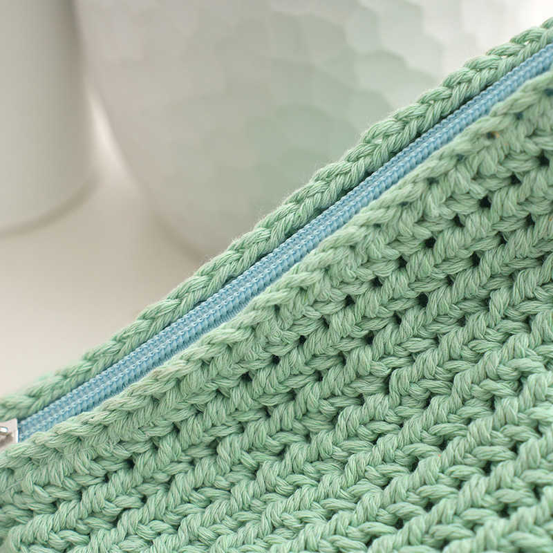 High Aesthetic Woven Phone Bag, Portable and Simple Handbag, Modern Casual Handbag for Girls, Straight 250113