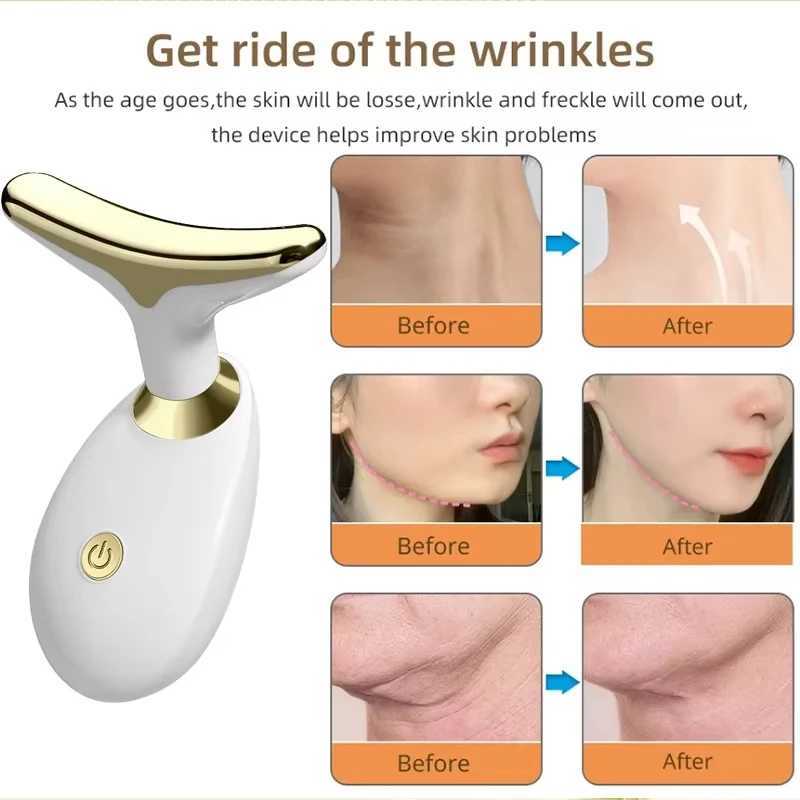 Neck Lifting Beauty Device Anti-Aging Anti Wrinkle Facial Massager Multifunction Neck Tightening Device Firming for Face LiftXJ250113