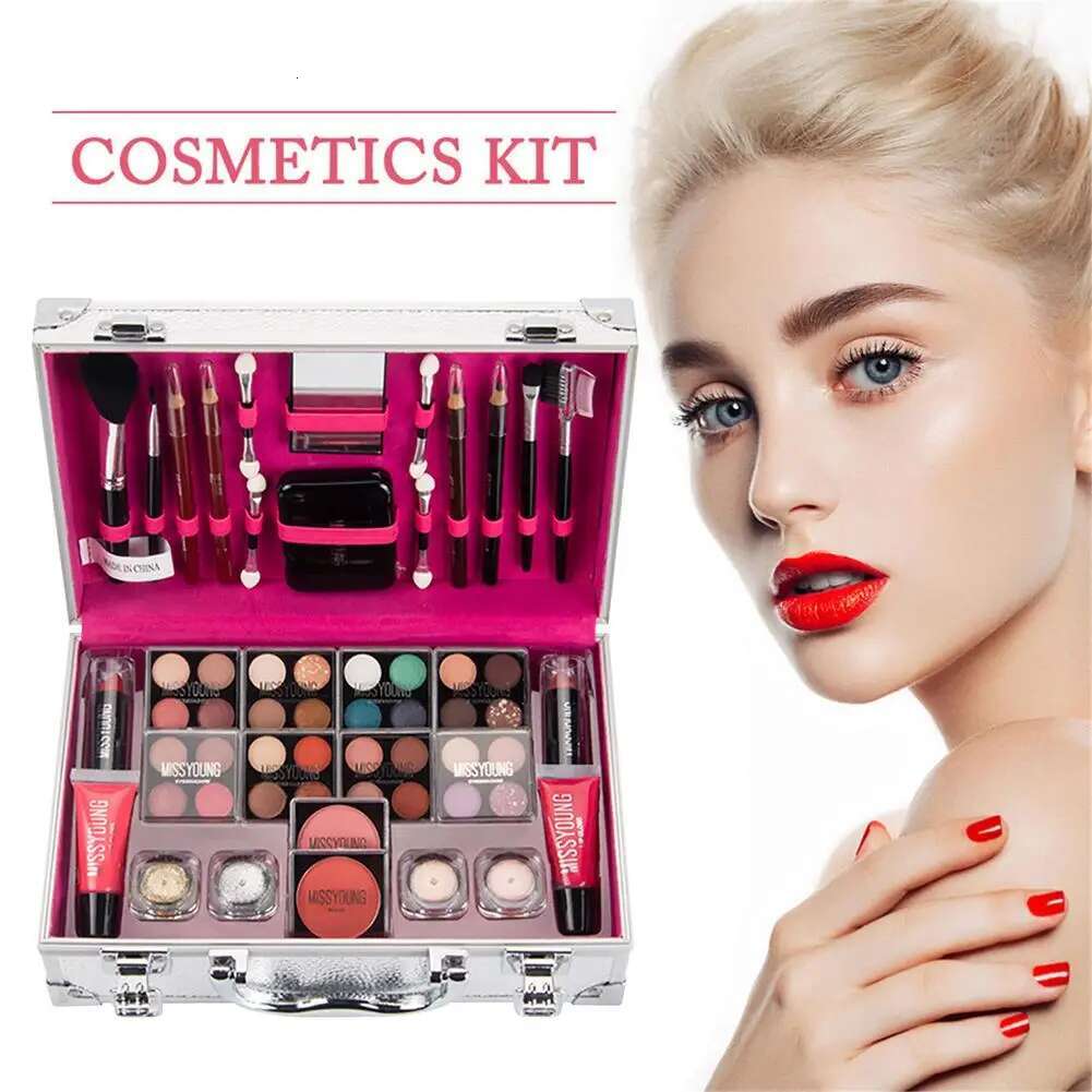 30pcs ALL INMakeup Set Professional Artist Box Full Cosmetics Face Eyes Lips Makeup set
