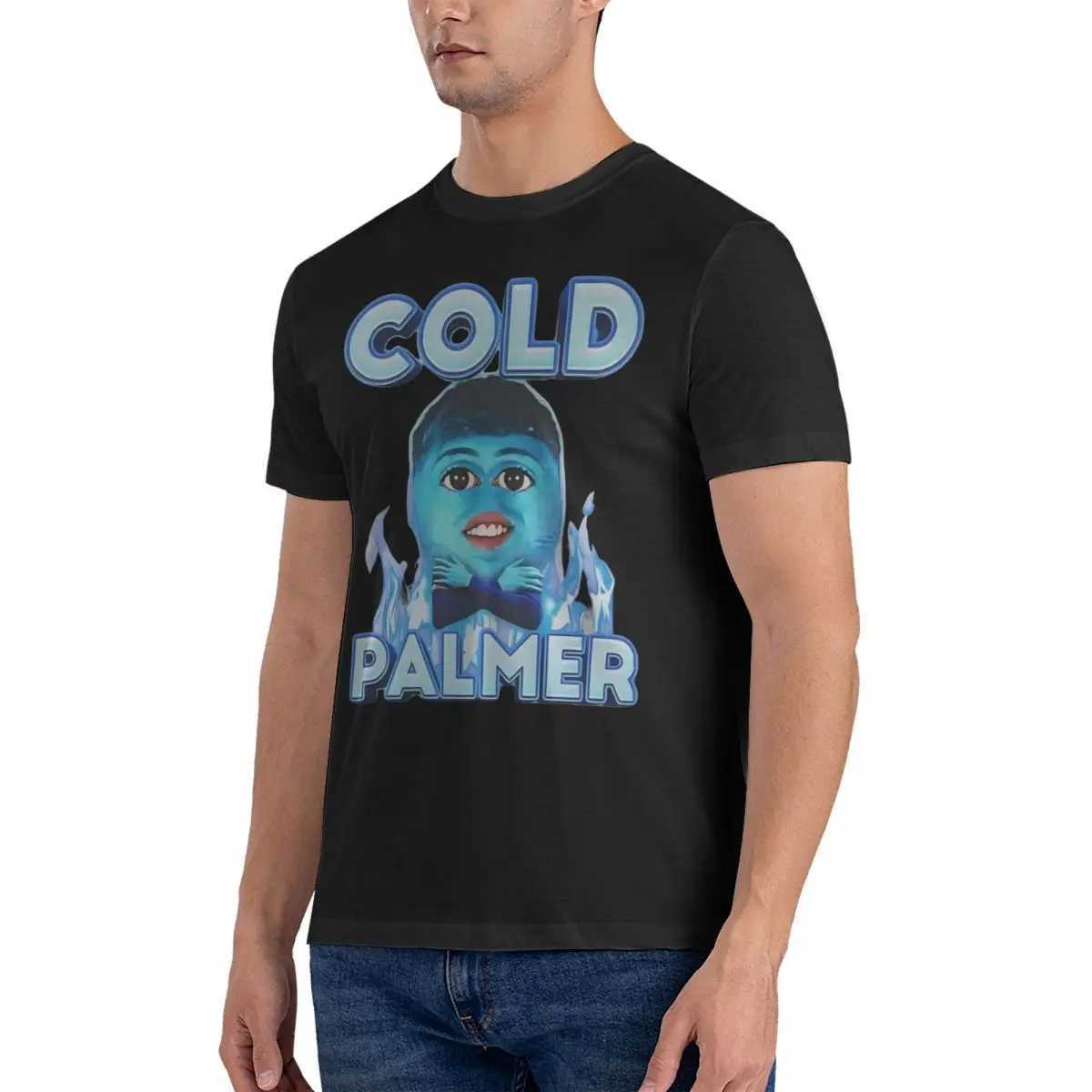 Leisure Cold Palmer Funny Meme T-Shirt For Men Women Cotton Short SLeeve Soccer Round Neck Summer TopsTops X250113