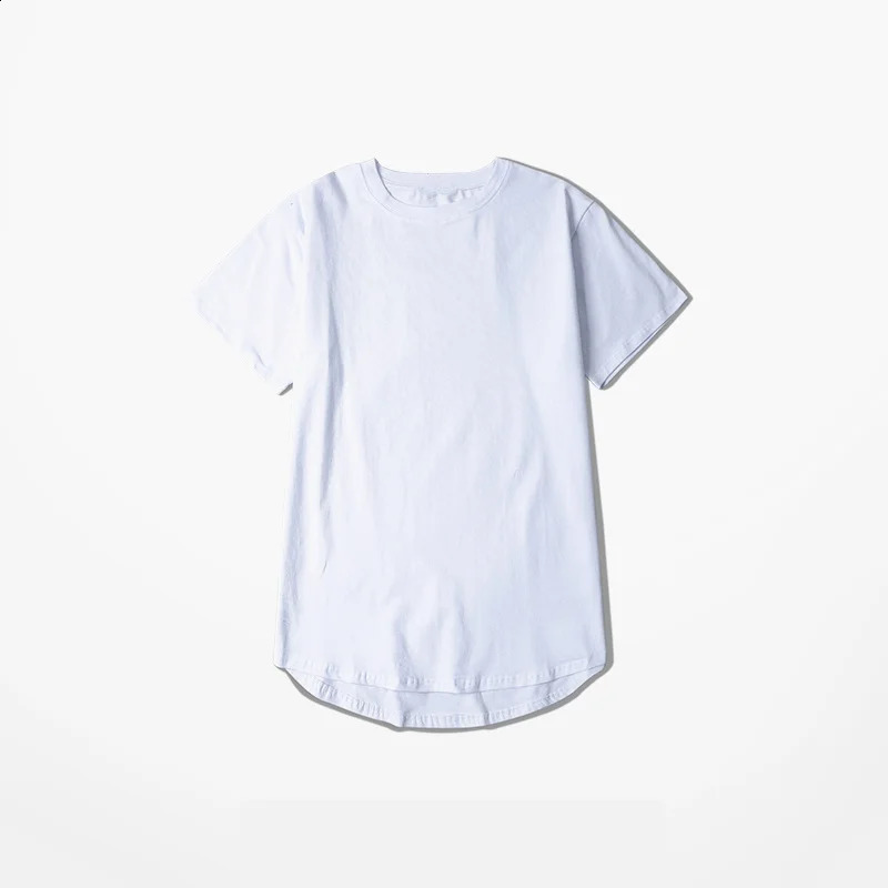 MRMT High Street Arc Hem Mens T Shirt Quality Cotton Men TShirt Lengthened Over Size Man Tops Tees For Male Tshirt 250113