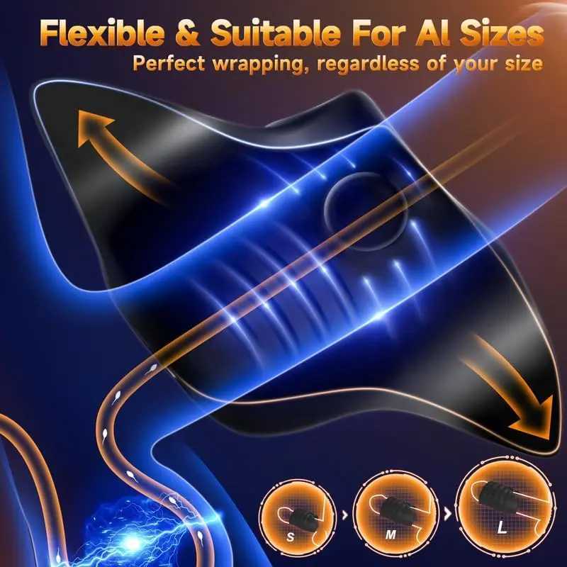 Male Masturbator Penis Training Glans Stimulator Vibrator with APP Control Delay Cock Ring Glans for MenXJ250113